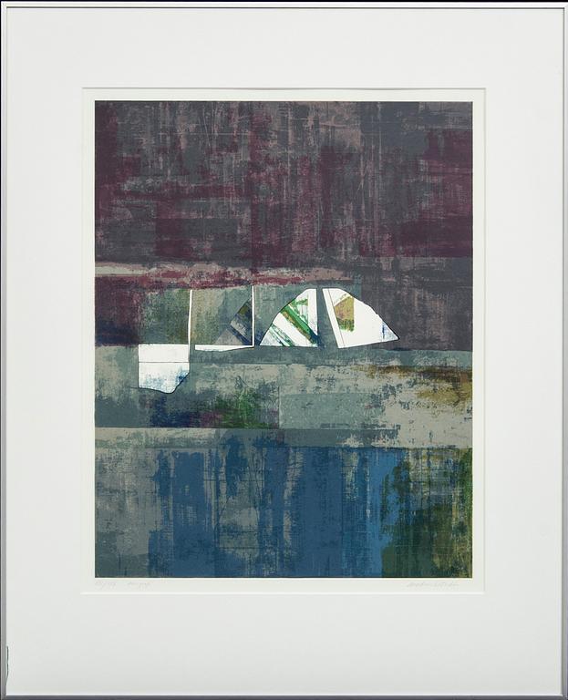 Anders Österlin, colour serigraphy, signed 131/150.