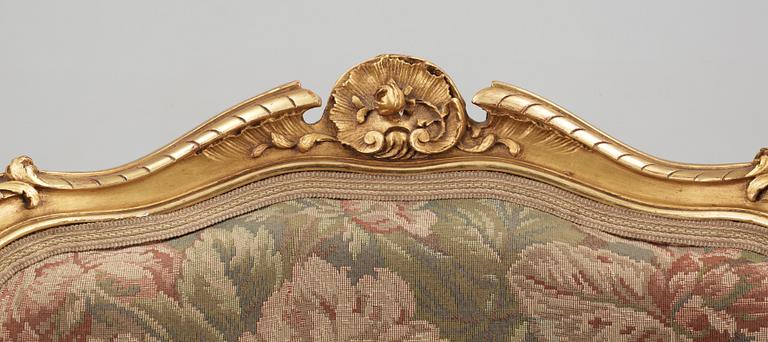 KARMSTOL, rokokostil, 1900-tal.