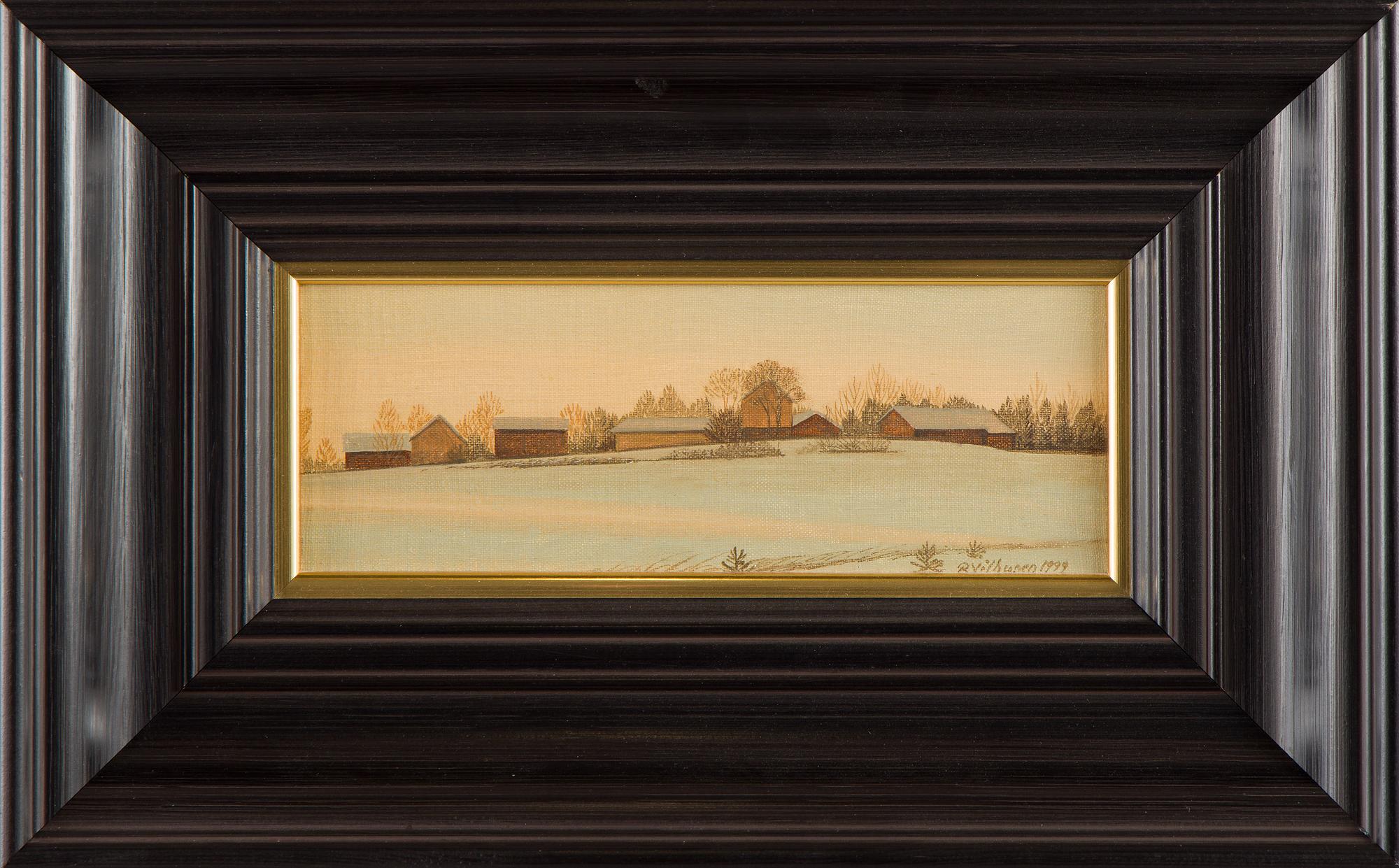 Risto Vilhunen, Winter Landscape.