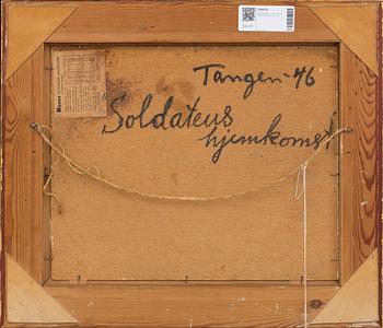 OLAF TANGEN,oil on panel, signed, dated -46.