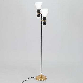 Maria Lindeman, golvlampa, modell K10-2, Idman, 1900-talets mitt.