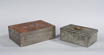 ASKAR, 2 st, plåt, 1900-tal.