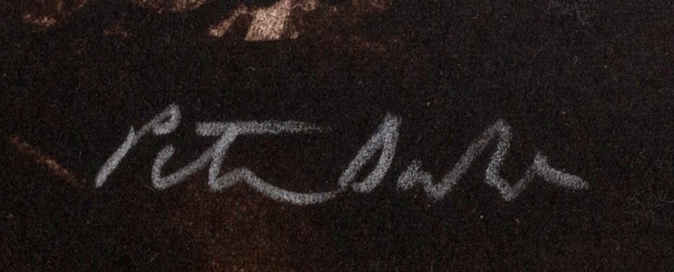 Peter Dahl, färglitografi signerad.