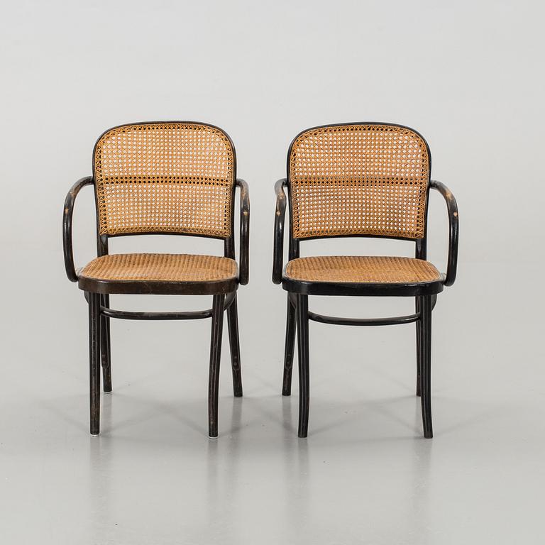 A PAIR OF BENTWOOD CHAIRS, SECOND HALF OF 20TH CENTURY,