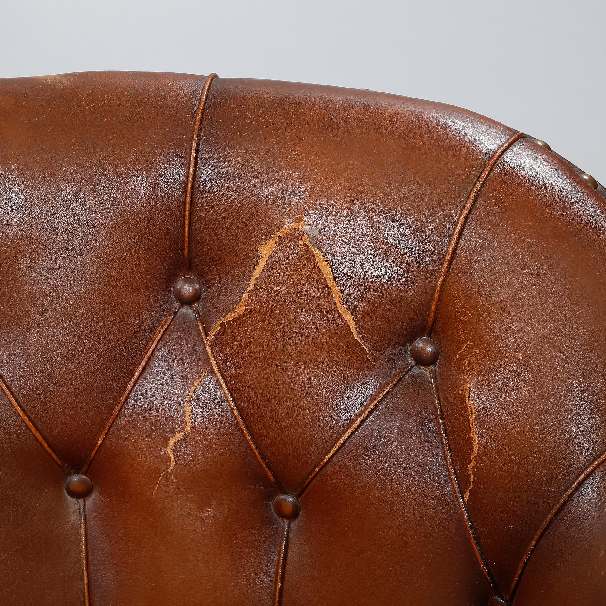 Early 20th century armchairs.