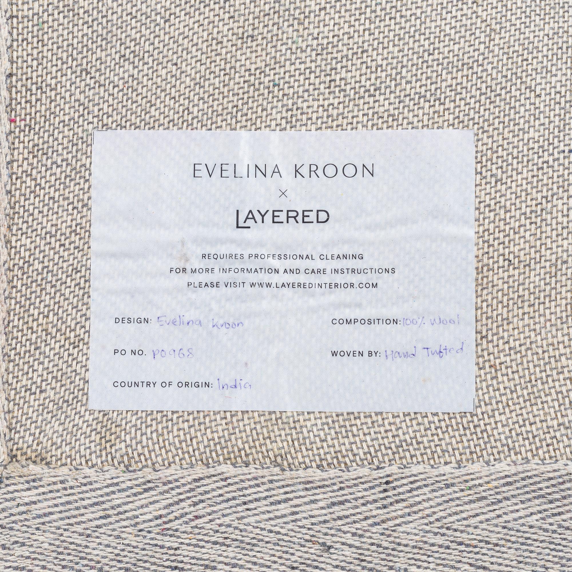 Evelina Kroon, matta, "Fern Garden", Layered, ca. 350 x 250 cm.