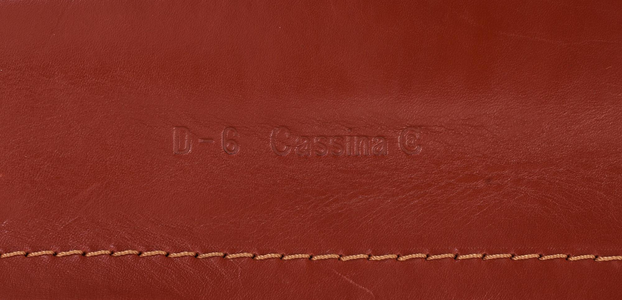 KARMSTOLAR, ett par, "CAB", Mario Bellini, Cassina.