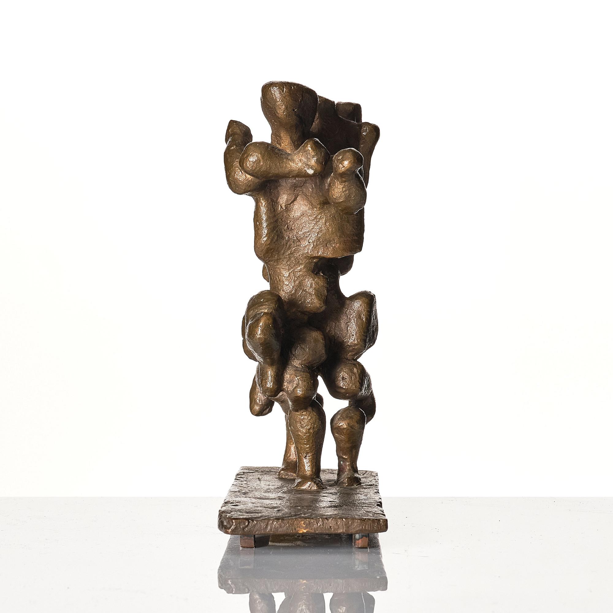 Bror Marklund, "Gestalt i storm" (Figure in storm).