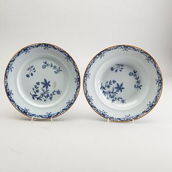 Servis, "Ostindia" 90 delar. Rörstrand, 1900-tal.
