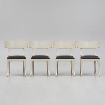 stolar, 4 st, egen verkstad, Stockholm 2017.