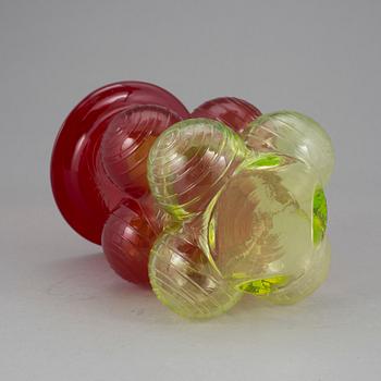 VAS, glas, "Pajazzo" signerad Nanny Still Riihimäen Lasi, 1970-tal.