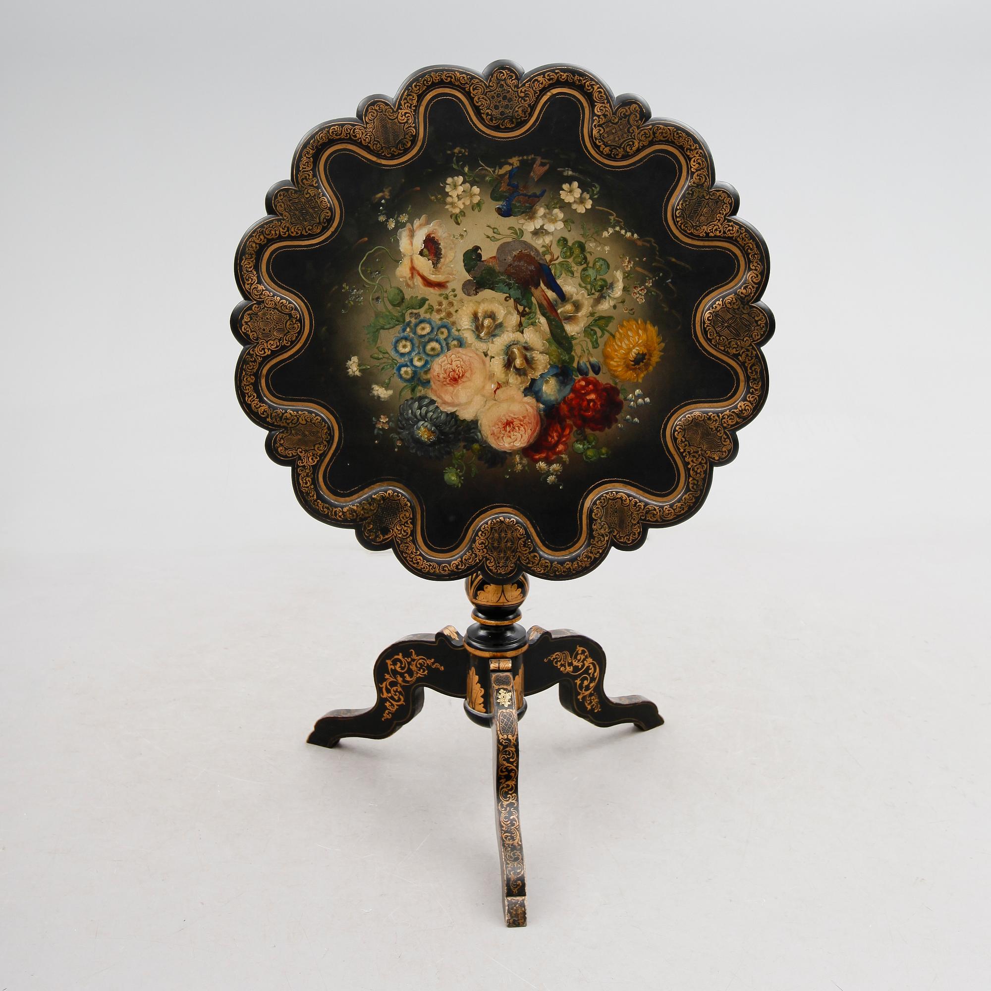 FÄLLBORD, 1800-talets andra hälft.