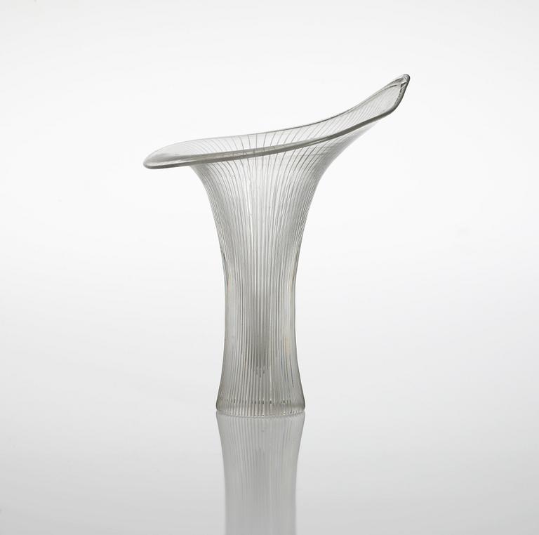 A Finnish glass vase.