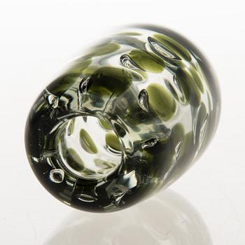 SAARA HOPEA, VAS, glas, "Panter", signerad S. Hopea, Nuutajärvi Notsjö -53.