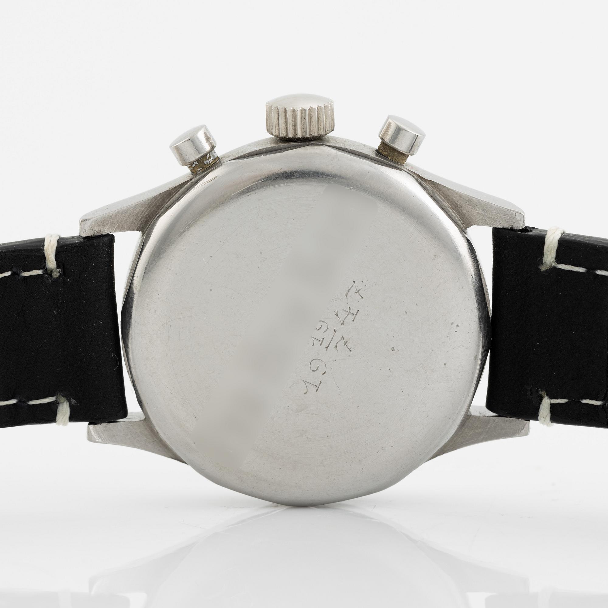 Heuer, chronograph, ca 1945.