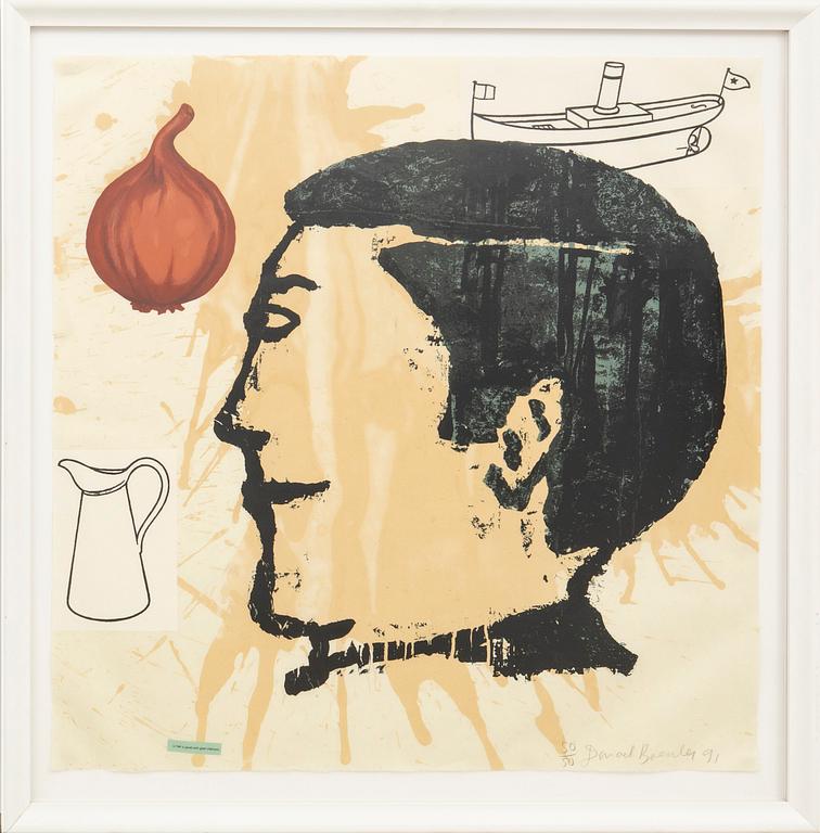 Donald Baechler, "Onion Eater".