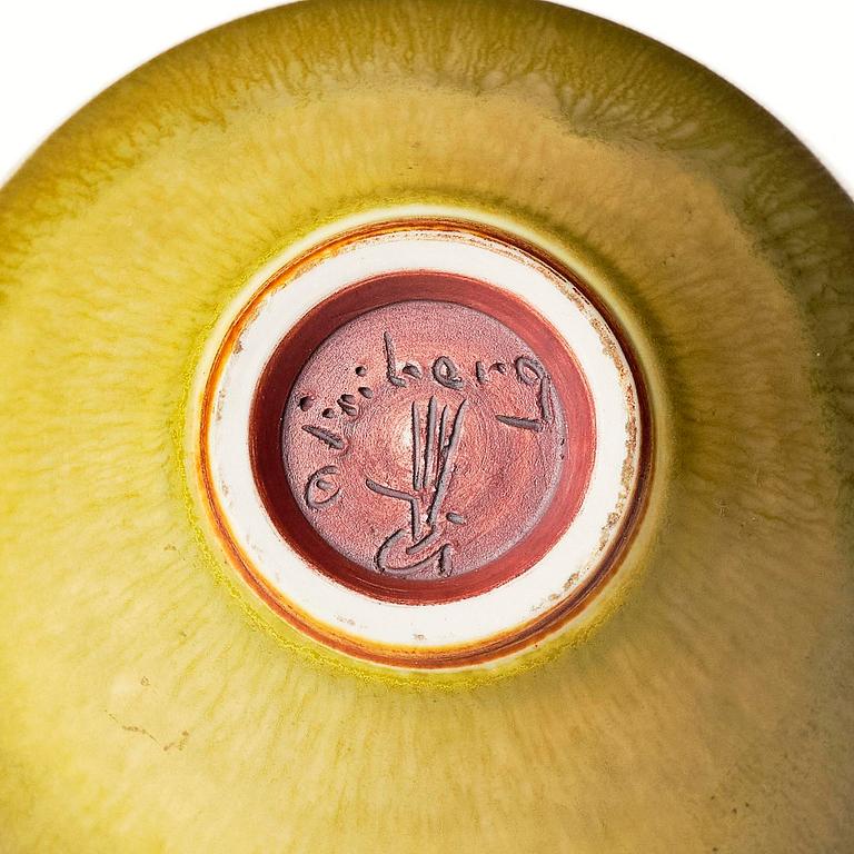 Berndt Friberg, a stoneware vase, Gustavsberg Studio 1965.