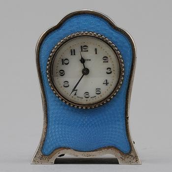 RESEUR, silver samt emalj, Zenith, Schweiz, 1900-talets första kvartal.