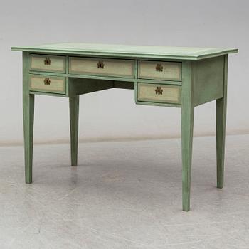 A Gustavian-style writing desk, 20th century.