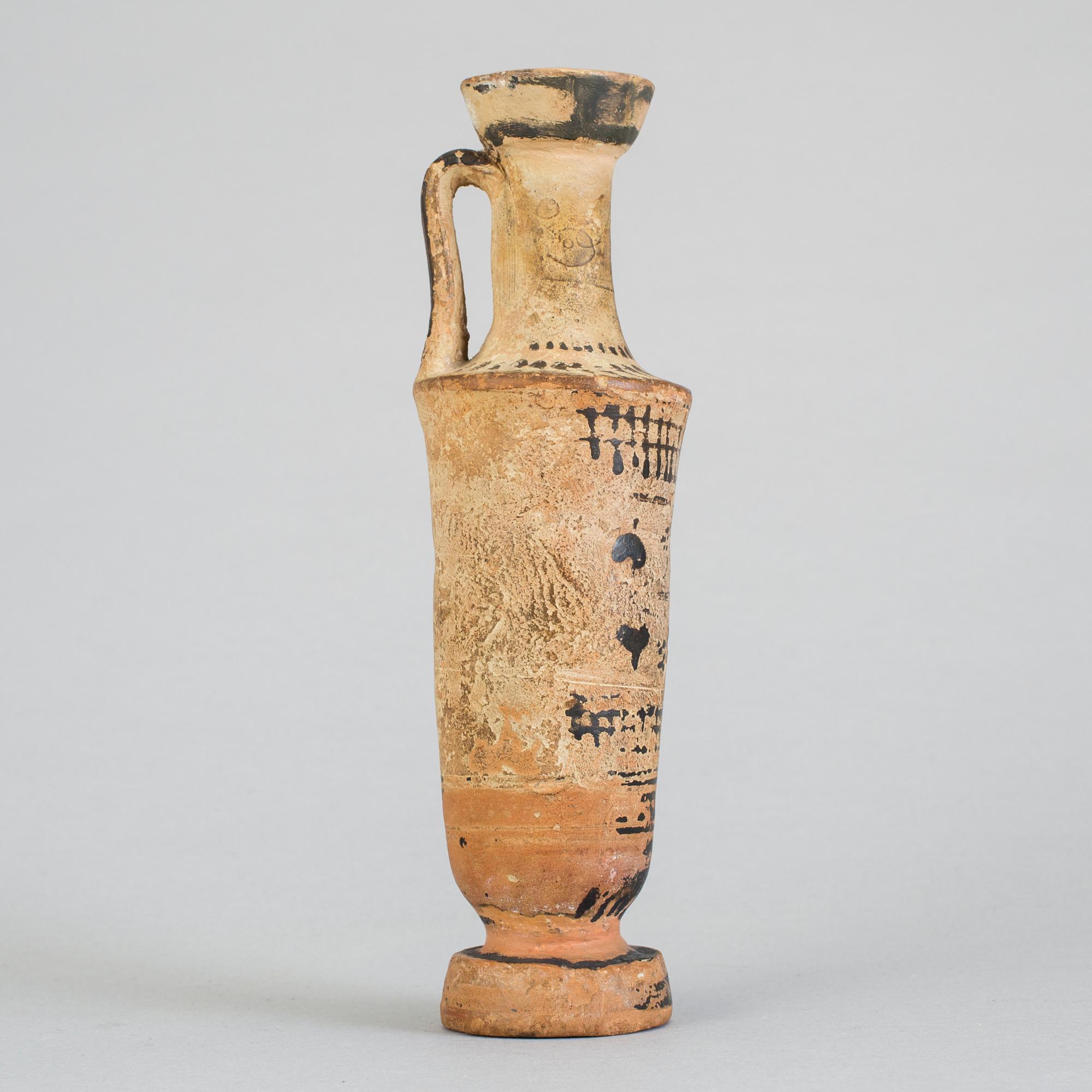 LEKYTHOS, lergods, Medelhavsområdet.