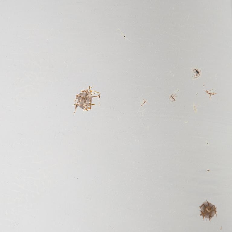 A mirror and console table from around the year 1900.