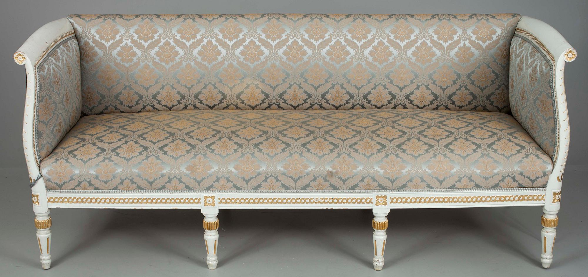 SOFFA, gustaviansk stil, 1900-tal.