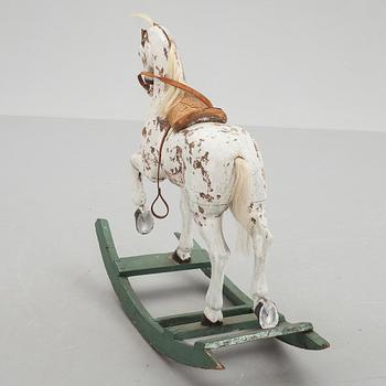 GUNGHÄST, troligen Gemla. 1900-talets mitt.