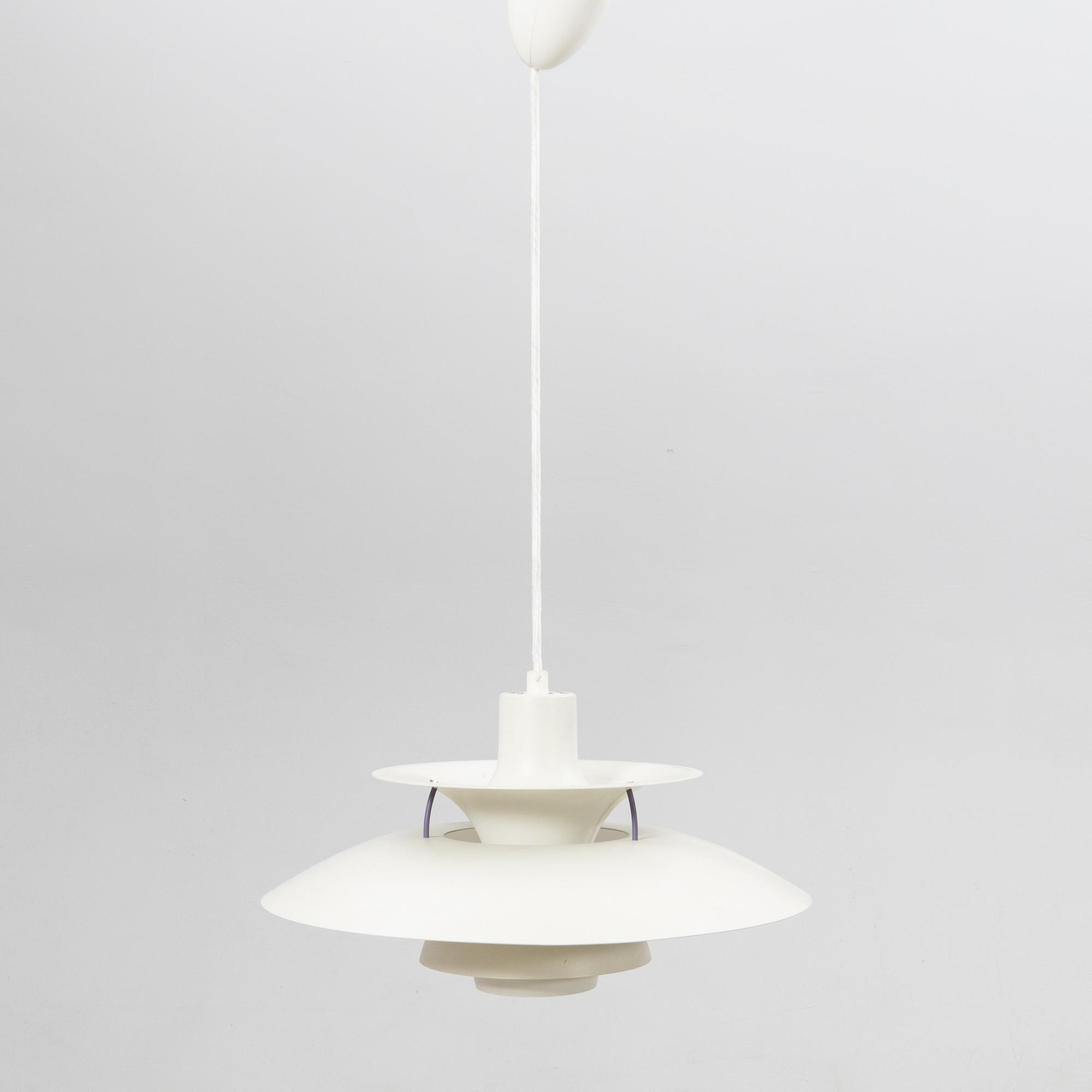 Poul Henningsen, ceiling lamp, "PH 5" for Louis Poulsen, Denmark.