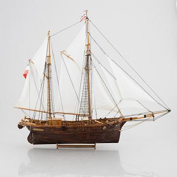 Ship model, 20th century.