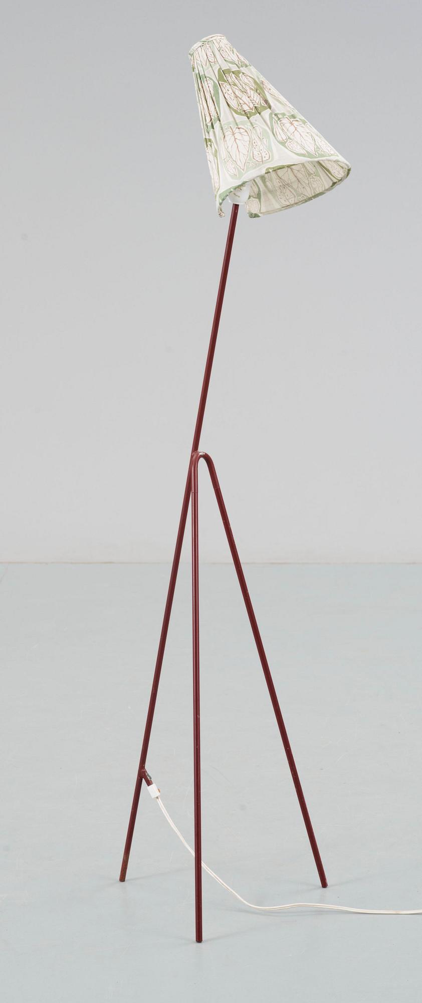 GOLVLAMPA, järnsmide, troligen Hans Bergström, 1960-tal.