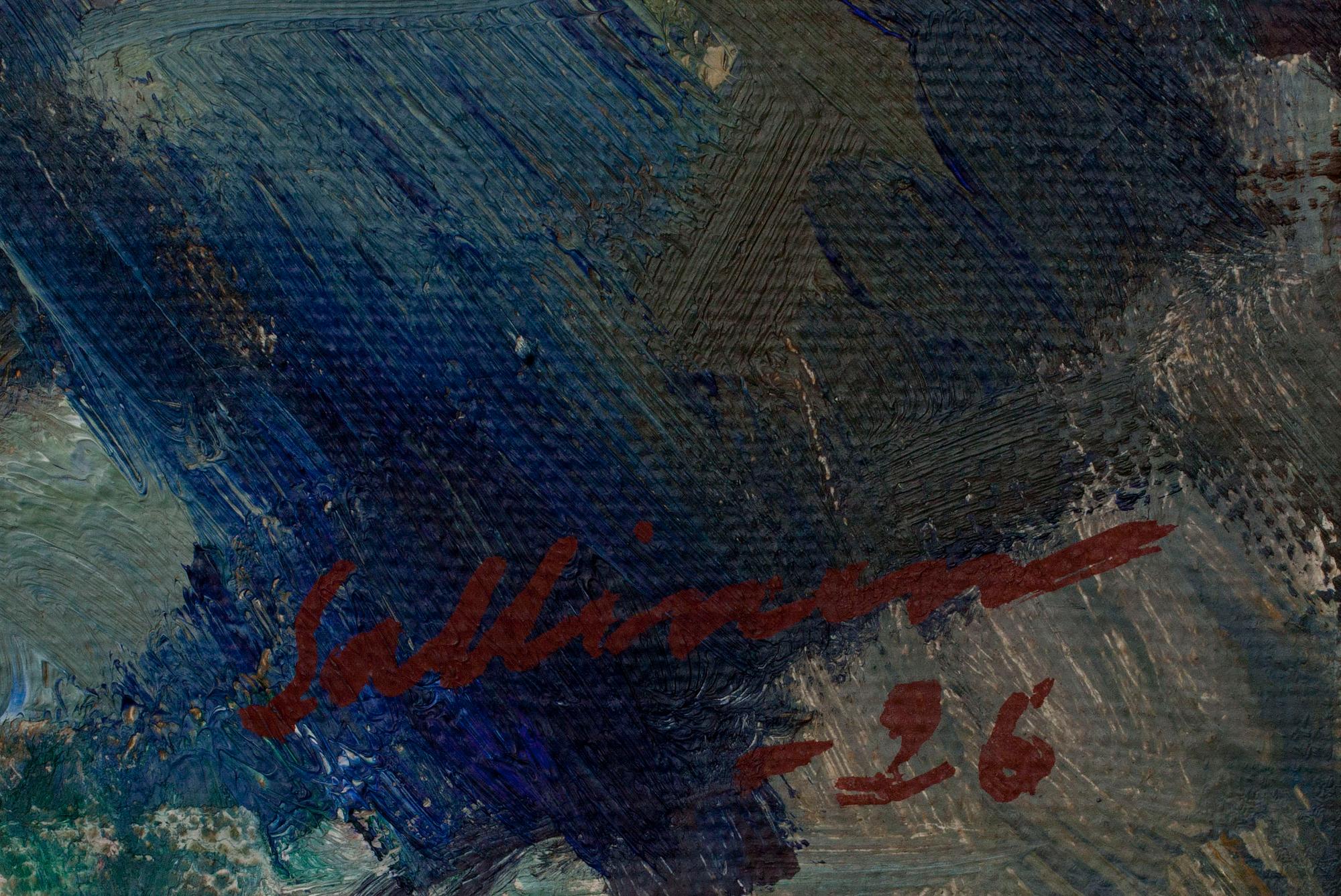 TYKO SALLINEN, olja på duk, signerad och daterad 1926.