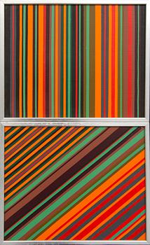 Eric Hansen, oil on canvas a pair signed and dated 1979.