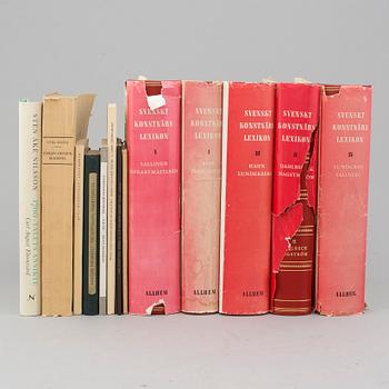 BÖCKER, 15 VOL. Svensk konsthistoria/Svenska konstnärer.