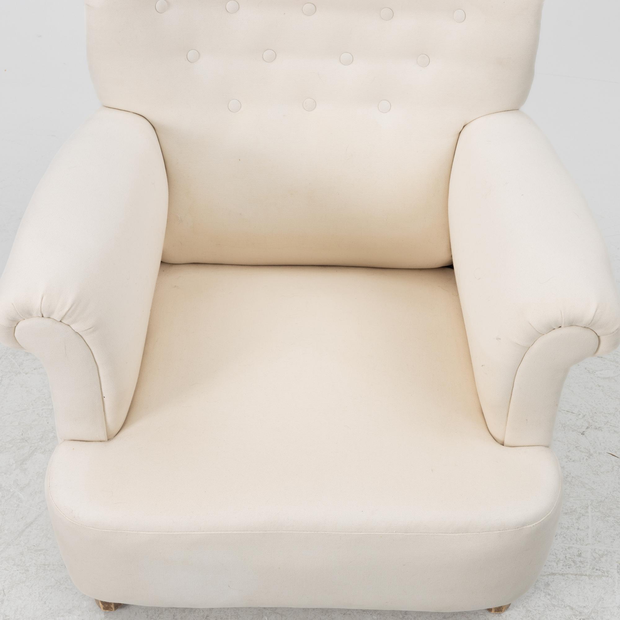 Josef Frank, fåtölj, modell 336, Firma Svenskt Tenn.