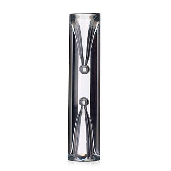 184. A Tapio Wirkkala glass art object, Iittala, Finland 1950-60's.