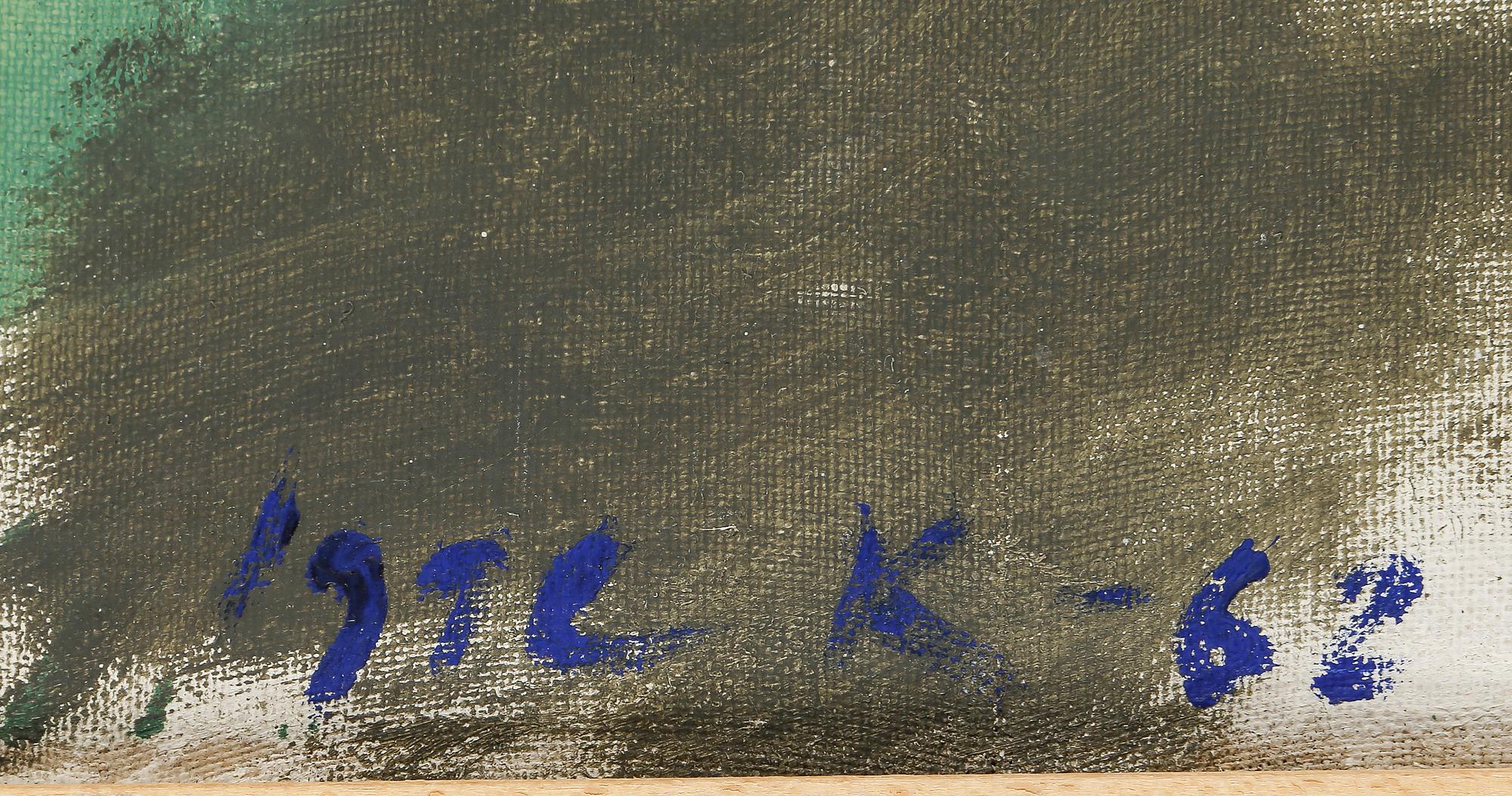 IGGE KARLSSON, olja på duk, signerad och daterad -62.