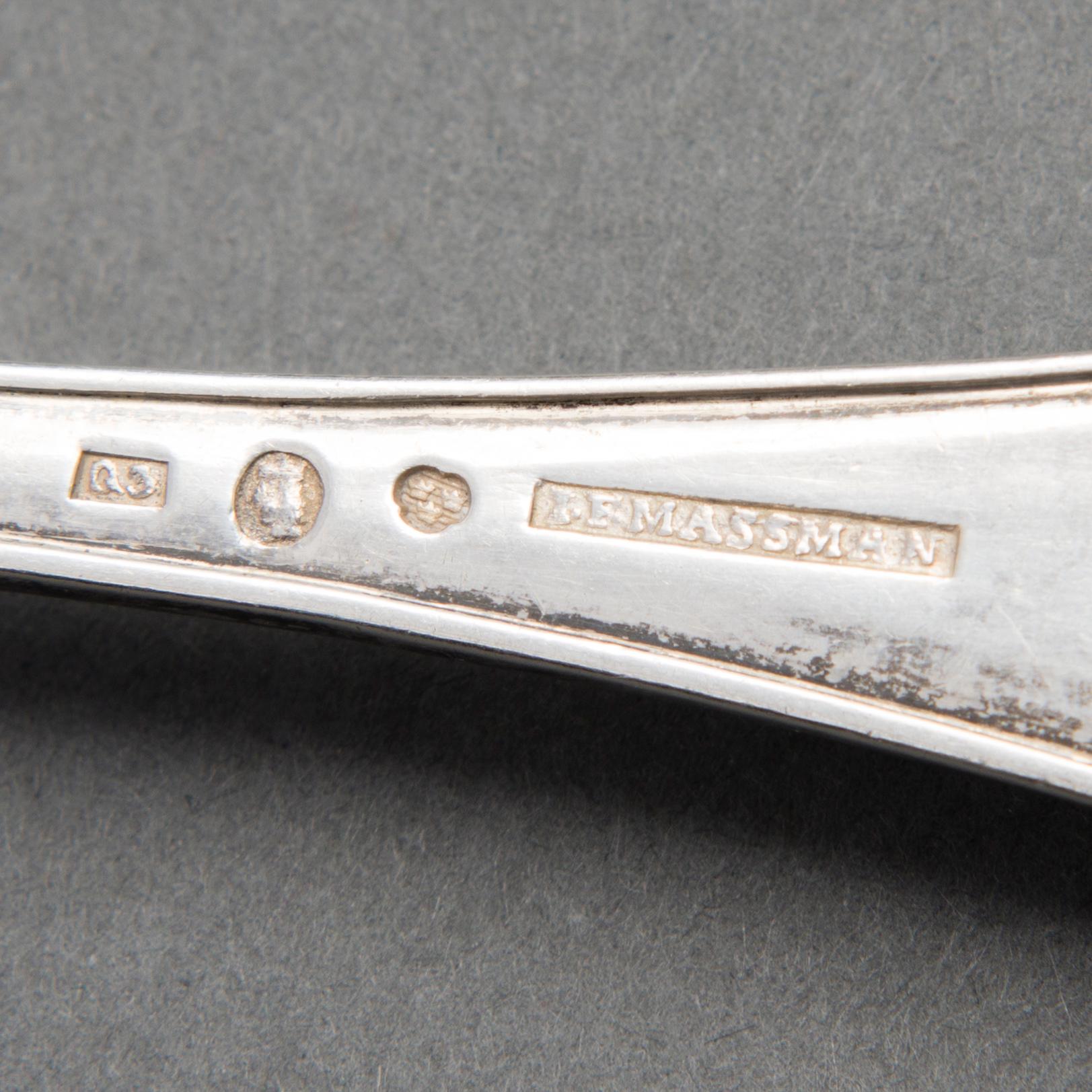 HAARUKOITA, 24+12 kpl, hopeaa, ruotsalaiset leimat, pääosin 1800-luku ja 1930.