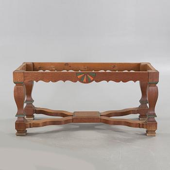 A 19th century stone table.