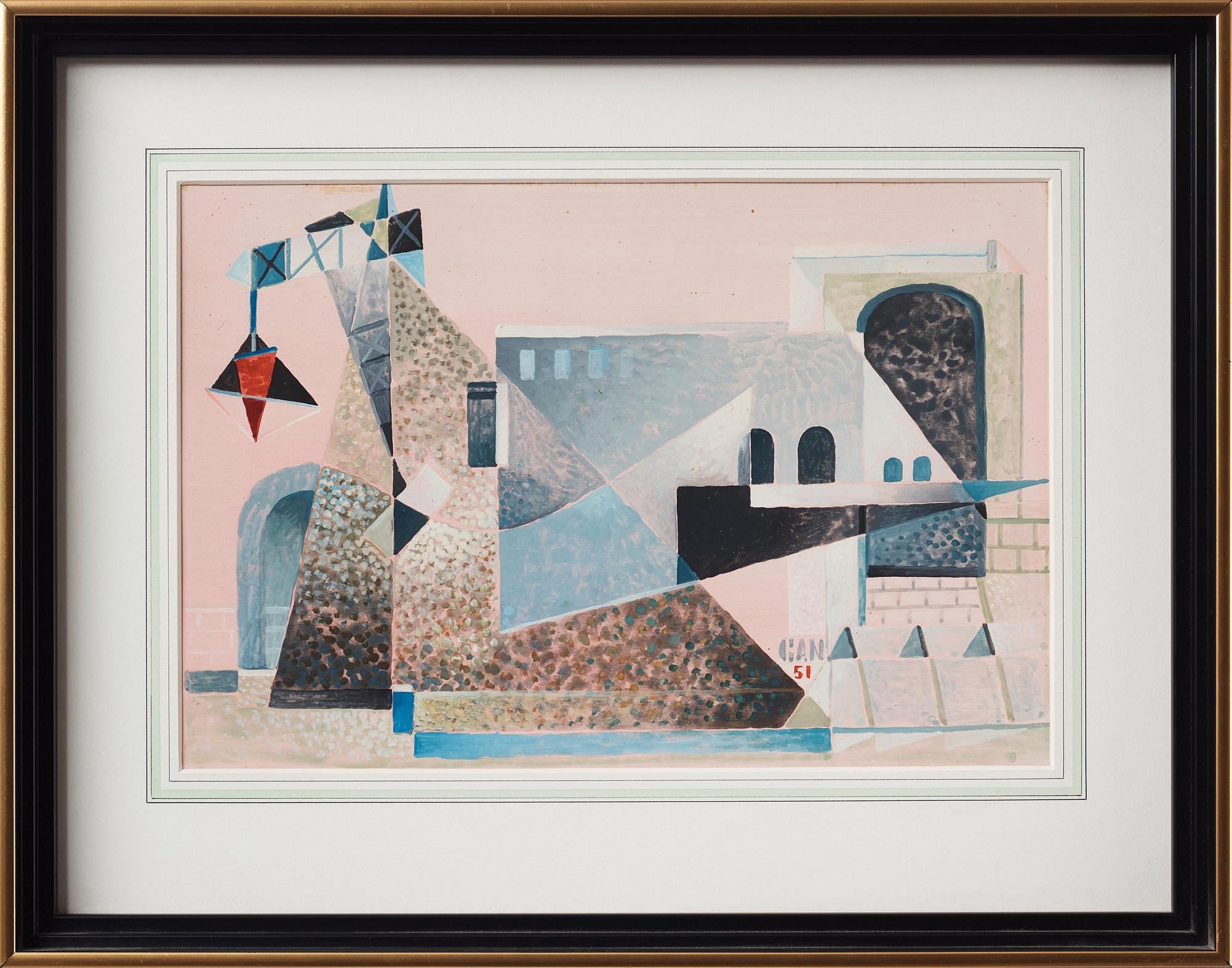 Gösta Adrian-Nilsson, Cityscape.