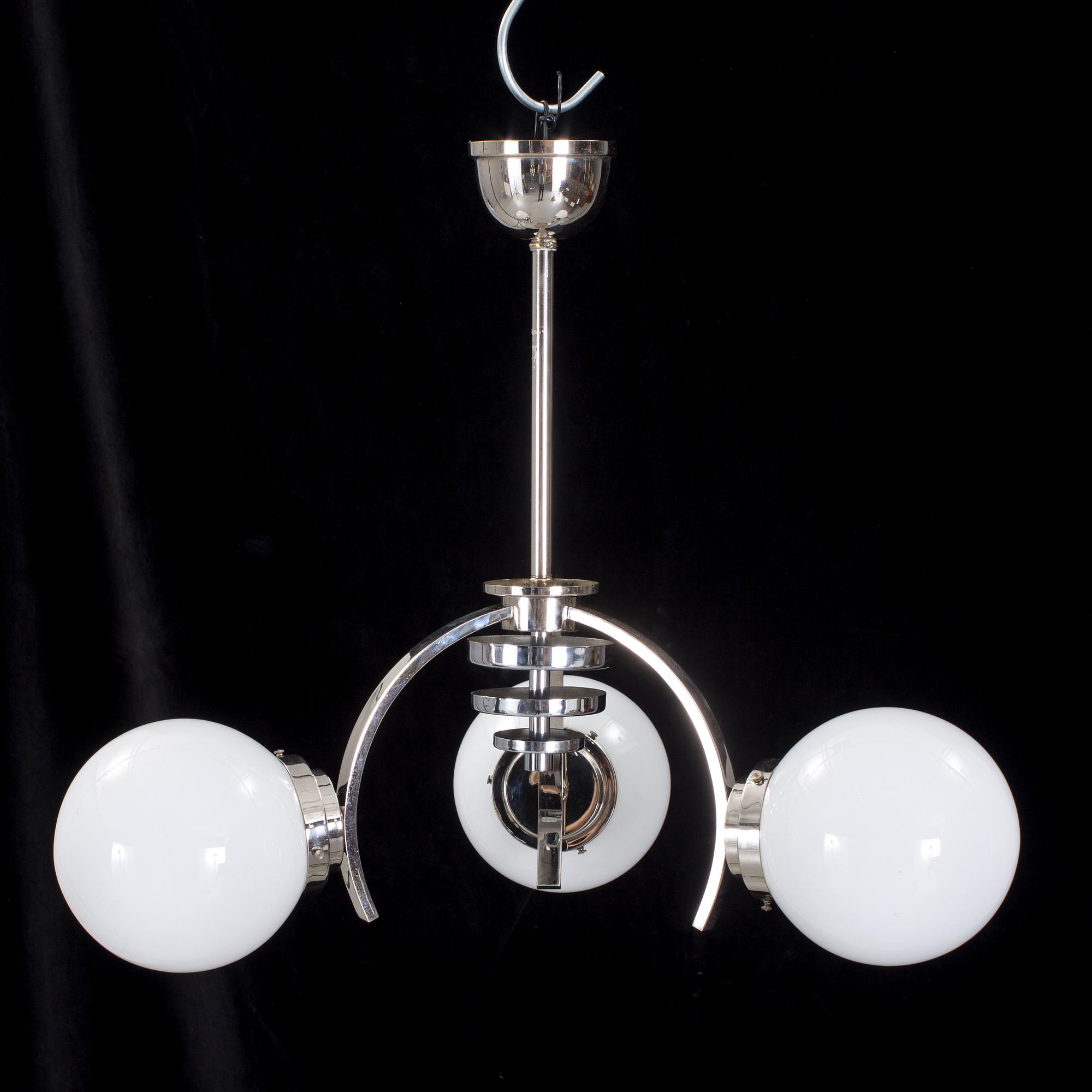 TAKLAMPA, art deco, 1930-tal.