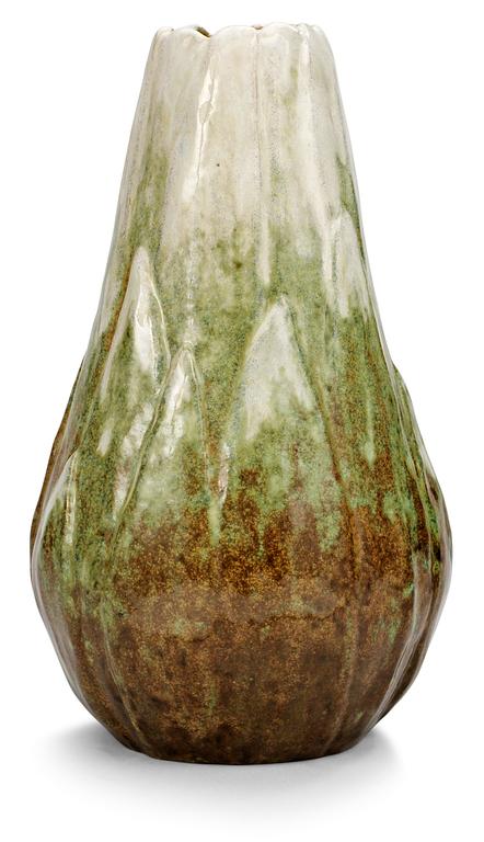 An Anders & Bess Wissler stoneware vase, Mariefred, Sweden 1915.