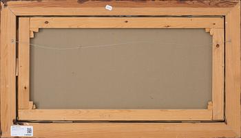 BO HULTÉN, olja på duk, signerad.