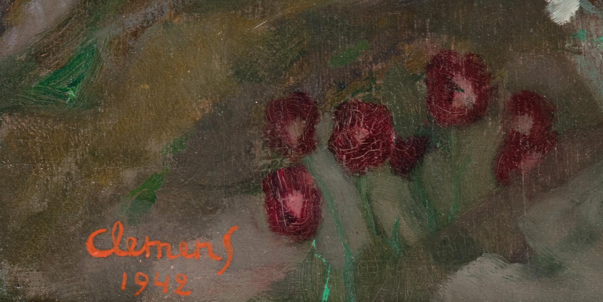 Curt Clemens, olja på duk, signerad och daterad 1942.