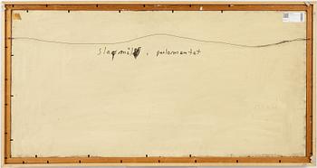 Birger Birger-Ericson, olja på pannå, signerad Birger.