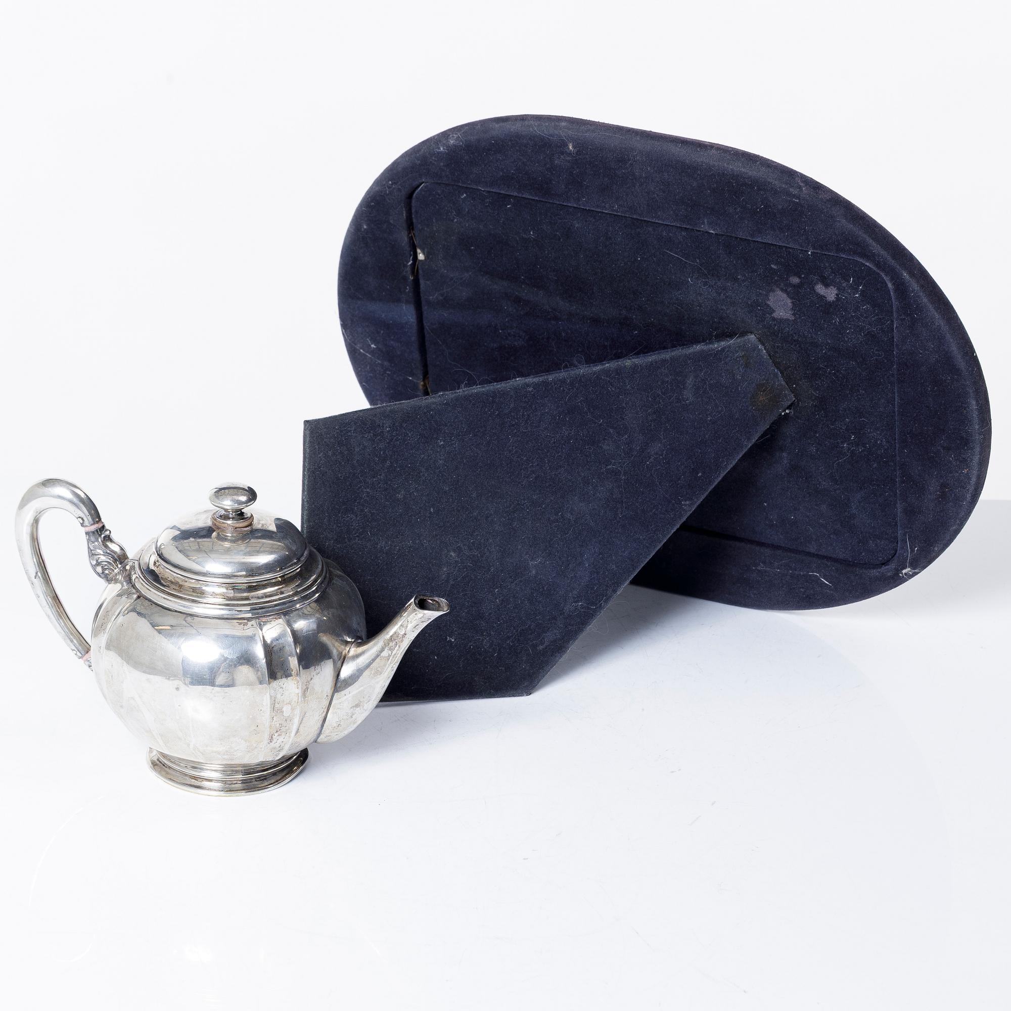 A lot of silver, 8 pieces, including with mark of KG Markströms, Uppsala 1897.