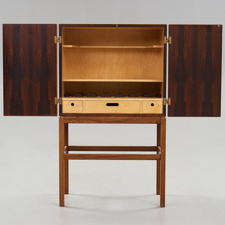 Kurt Østervig, a palisander bar cabinet, KP Møbler, Denmark 1960's.