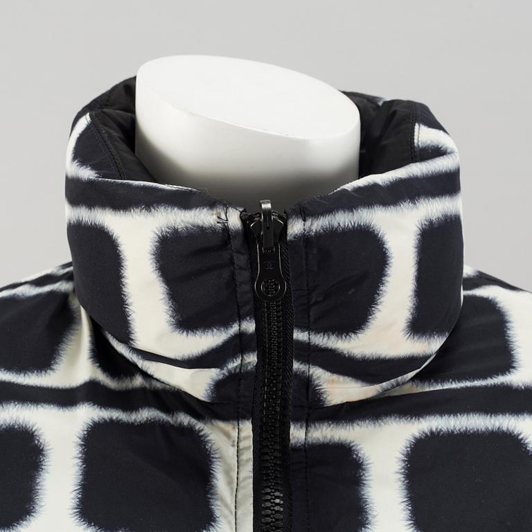 A reversibly down jacket by Chanel, autumn 2007.