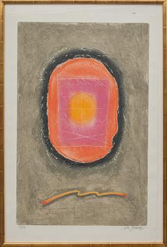 ALAIN BERCK-VITZ, färgetsning, signerad och numrerad 22/99,