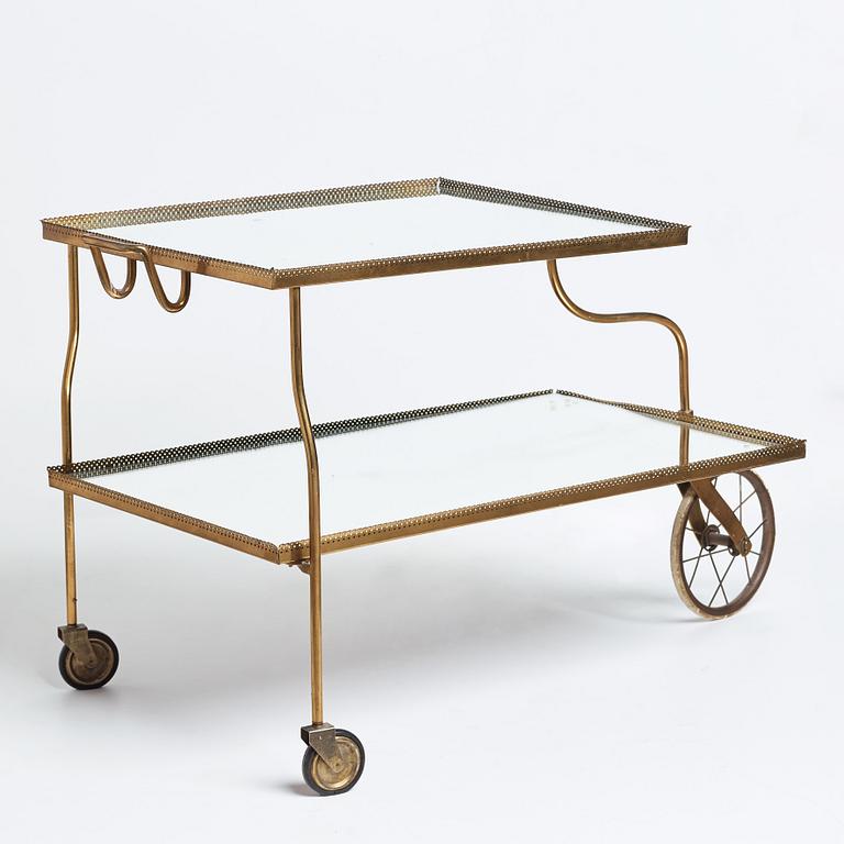 JOSEF FRANK, trolley, model 889, Svenskt Tenn, 1940-50s.