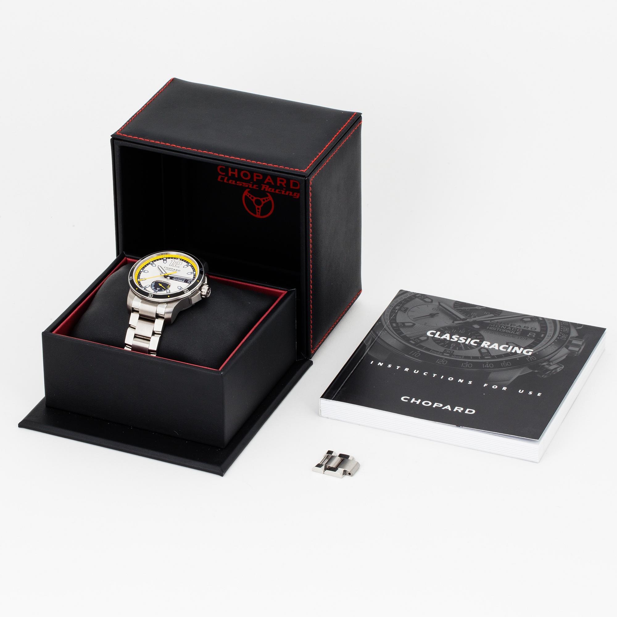 CHOPARD, "Grand Prix de Monaco Historique", Chronometer, wristwatch, 44,5 mm.